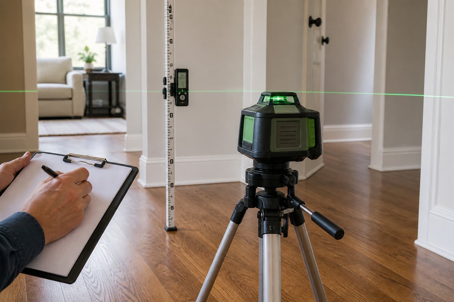 Floor measurement and property evaluation context for an Allen Texas home